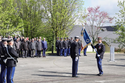 Remise du drapeau du Groupement de gendarmerie départementale de la Savoie